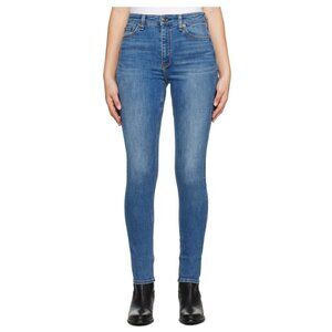 Rag & Bone Medium Wash Nina High Rise Skinny Jeans W28L29
